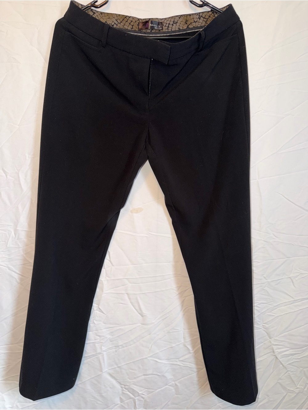mandee Black Women's Straight-Leg Trousers